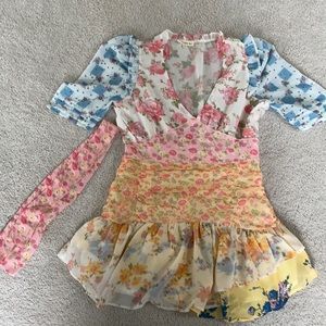 LOVESHACKFANCY dupe Mini Dress